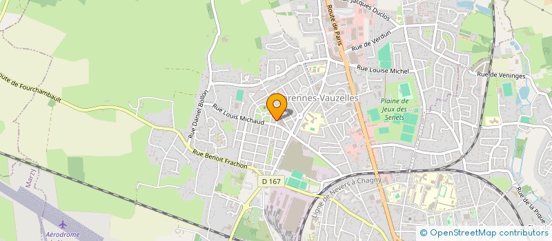 localisation de l'entreprise MONSIEUR THIERRY MANGEMATIN à VARENNES-VAUZELLES