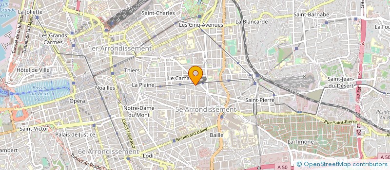 localisation de l'entreprise MONSIEUR THIERRY MANGOT à MARSEILLE