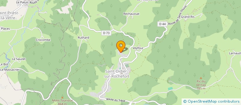 localisation de l'entreprise MONSIEUR THIERRY MANISSOL  SAINT-DIDIER-SUR-ROCHEFORT