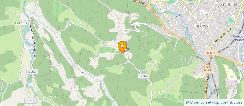 localisation de l'entreprise MONSIEUR THIERRY MANIVIT  JURANCON