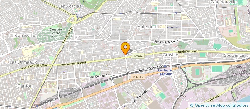 localisation de l'entreprise MONSIEUR THIERRY MAOUT à LE HAVRE