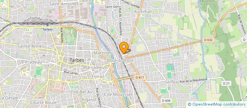 localisation de l'entreprise MONSIEUR THIERRY MAPELLE  AUREILHAN