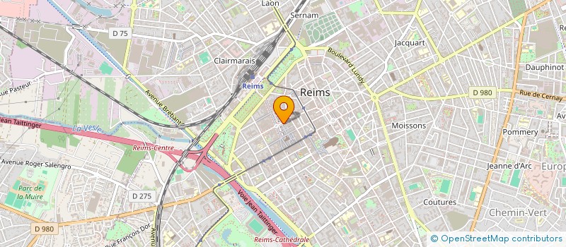 localisation de l'entreprise MONSIEUR THIERRY MAQUIN  REIMS