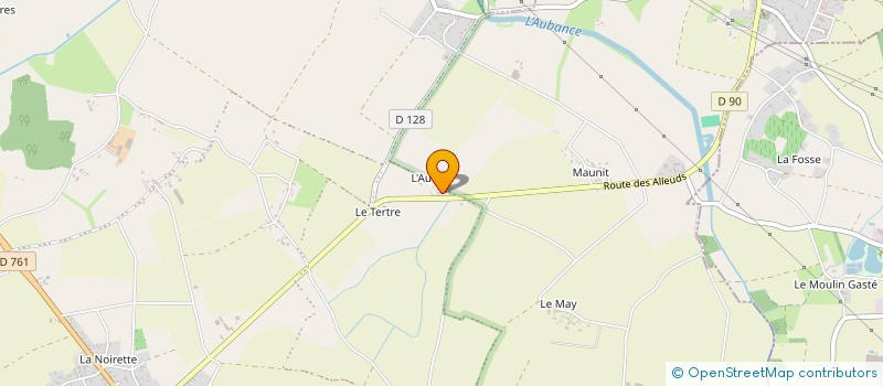 localisation de l'entreprise MONSIEUR THIERRY MAQUIN  GENNES-VAL-DE-LOIRE