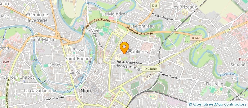 localisation de l'entreprise MONSIEUR THIERRY MARAIS à NIORT
