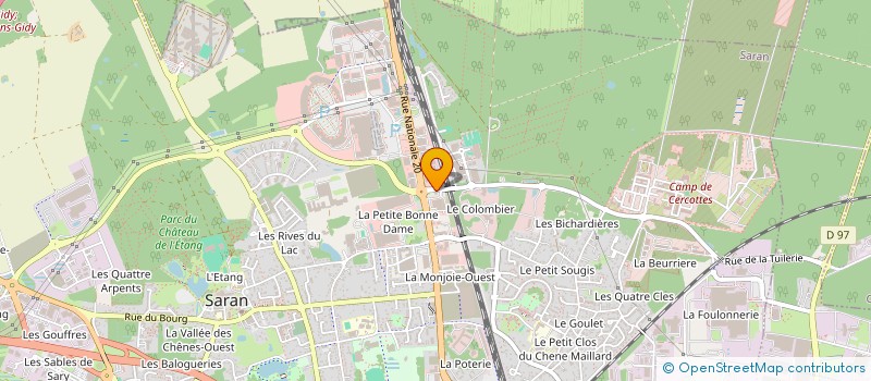 localisation de l'entreprise MONSIEUR THIERRY MARCAIS  SARAN