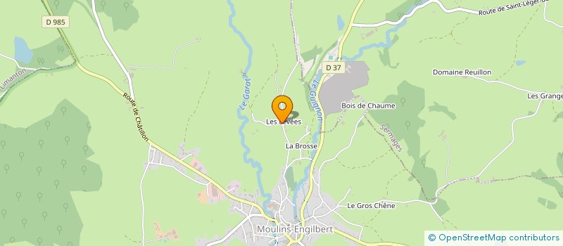 localisation de l'entreprise MONSIEUR THIERRY MARCEAU à MOULINS-ENGILBERT