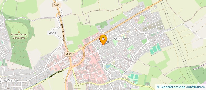 localisation de l'entreprise MONSIEUR THIERRY MARCHAL  SEICHAMPS