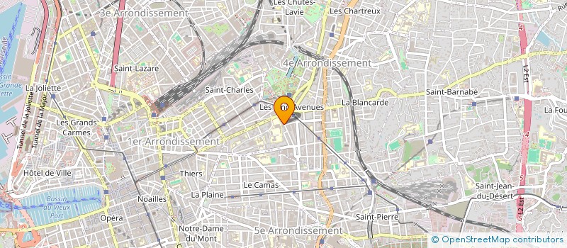 localisation de l'entreprise MONSIEUR THIERRY MARCHAND à MARSEILLE