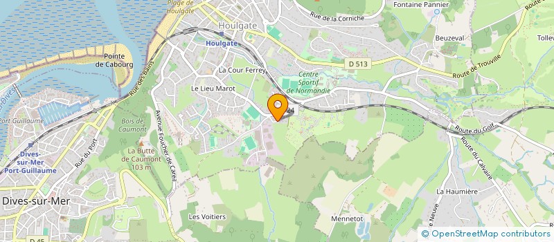 localisation de l'entreprise MONSIEUR THIERRY MARCHAND à HOULGATE