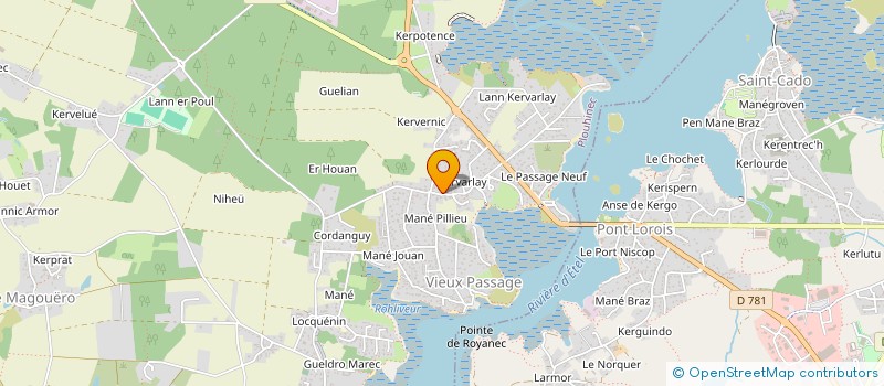 localisation de l'entreprise MONSIEUR THIERRY MARCHAND  PLOUHINEC