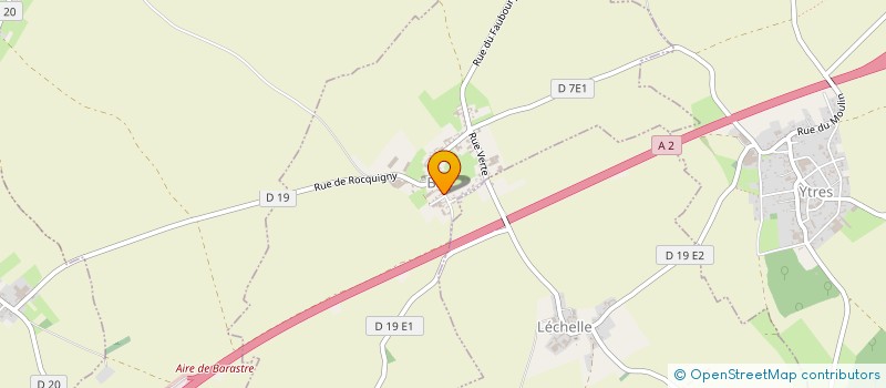 localisation de l'entreprise MONSIEUR THIERRY MARCHANDISE  LECHELLE