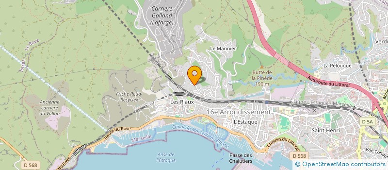 localisation de l'entreprise MONSIEUR THIERRY MARCHI à MARSEILLE