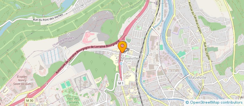 localisation de l'entreprise MONSIEUR THIERRY MARCILLOUX  MAXEVILLE