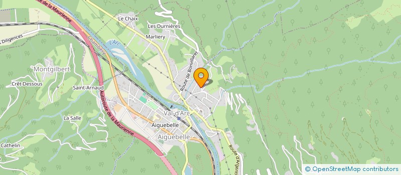 localisation de l'entreprise MONSIEUR THIERRY MARMORAT à VAL-D'ARC