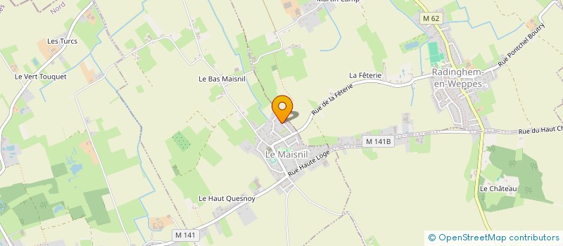 localisation de l'entreprise MONSIEUR THIERRY MAROYE à LE MAISNIL