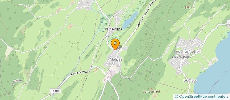 localisation de l'entreprise MONSIEUR THIERRY MARPAUX  MALPAS