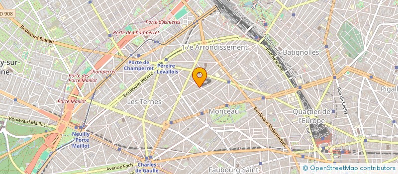 localisation de l'entreprise MONSIEUR THIERRY MARQUES  PARIS