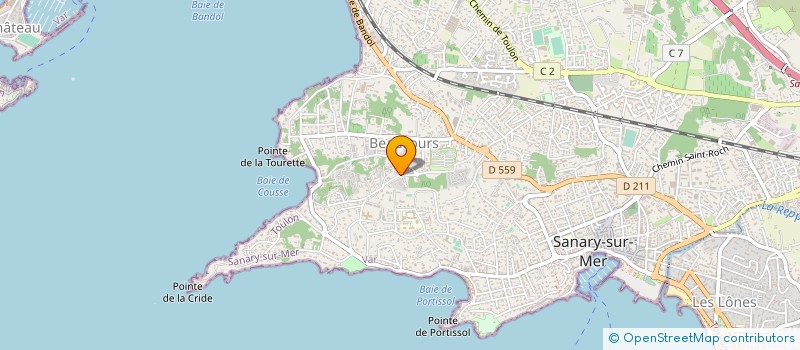 localisation de l'entreprise MONSIEUR THIERRY MARQUET à SANARY SUR MER