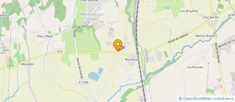 localisation de l'entreprise MONSIEUR THIERRY MARRA  MOISSIEU-SUR-DOLON