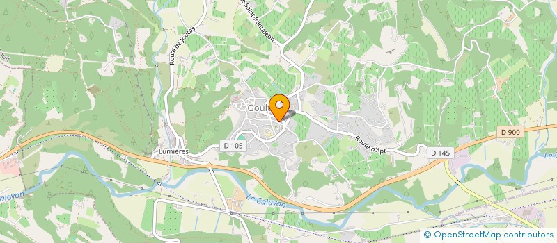 localisation de l'entreprise MONSIEUR THIERRY MARTEL à GOULT
