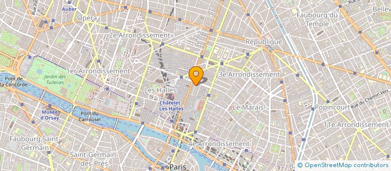 localisation de l'entreprise MONSIEUR THIERRY MARTIN à PARIS
