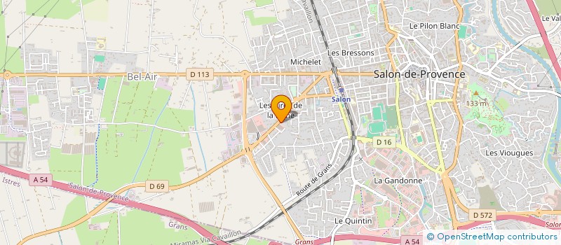 localisation de l'entreprise MONSIEUR THIERRY MARTIN  SALON-DE-PROVENCE