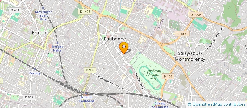 localisation de l'entreprise MONSIEUR THIERRY MARTIN à EAUBONNE