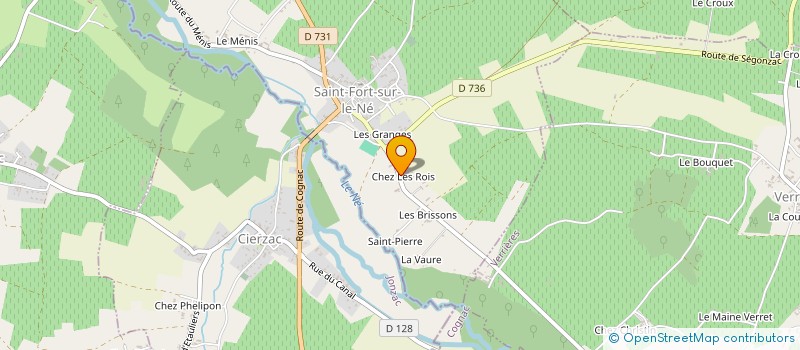 localisation de l'entreprise MONSIEUR THIERRY MARTIN à SAINT-FORT-SUR-LE-NE