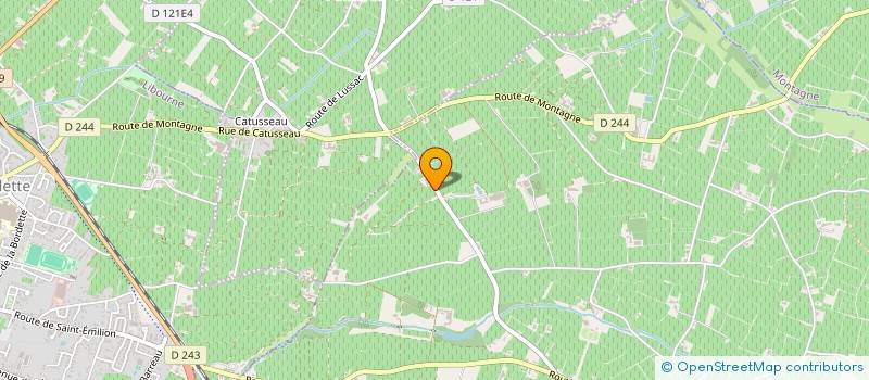 localisation de l'entreprise MONSIEUR THIERRY MARTIN à SAINT-EMILION