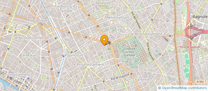 localisation de l'entreprise MONSIEUR THIERRY MARTIN  PARIS