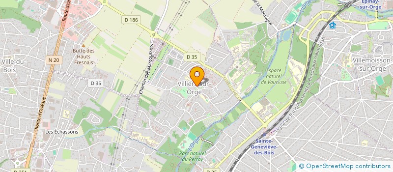 localisation de l'entreprise MONSIEUR THIERRY MARTINEAU à VILLIERS-SUR-ORGE