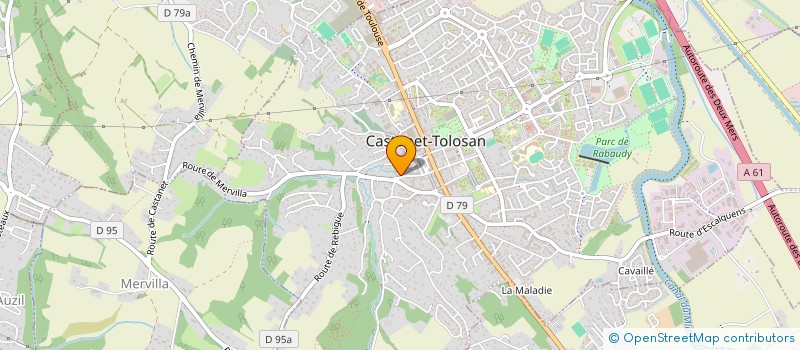 localisation de l'entreprise MONSIEUR THIERRY MARTINEZ à CASTANET-TOLOSAN