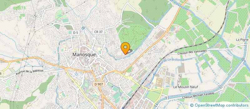localisation de l'entreprise MONSIEUR THIERRY MAS à MANOSQUE