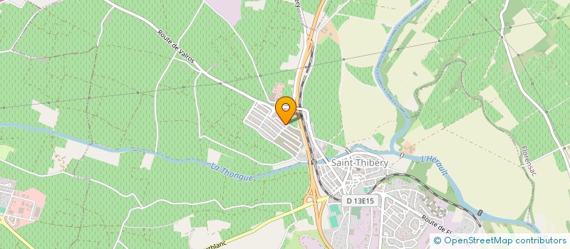 localisation de l'entreprise MONSIEUR THIERRY MASAT  SAINT-THIBERY