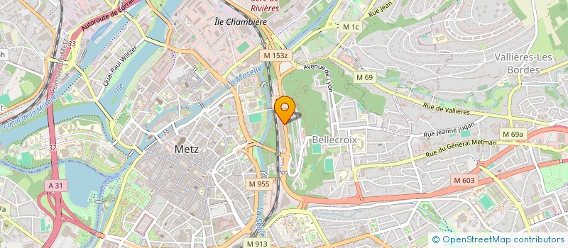 localisation de l'entreprise MONSIEUR THIERRY MASSEGLIA  METZ