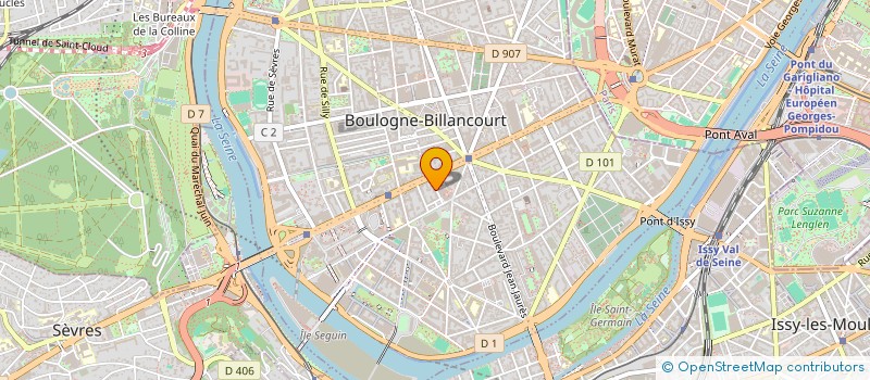 localisation de l'entreprise MONSIEUR THIERRY MASSON à BOULOGNE-BILLANCOURT