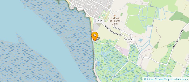 localisation de l'entreprise MONSIEUR THIERRY MASSON  FOURAS