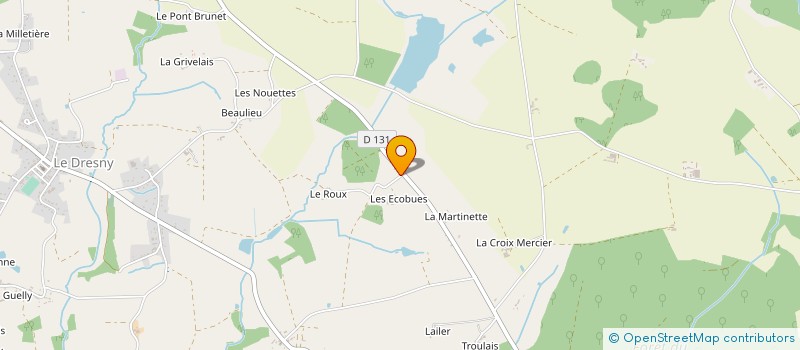 localisation de l'entreprise MONSIEUR THIERRY MATHIEU  PLESSE