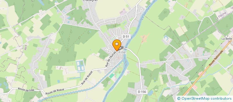 localisation de l'entreprise MONSIEUR THIERRY MATHONNIERE  FILLE