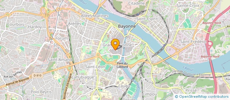 localisation de l'entreprise MONSIEUR THIERRY MATON  BAYONNE