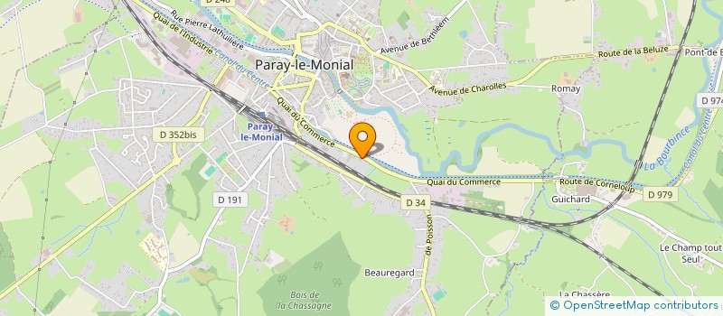 localisation de l'entreprise MONSIEUR THIERRY MATRAS  PARAY-LE-MONIAL