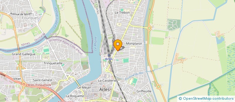 localisation de l'entreprise MONSIEUR THIERRY MAUCHAMP  CAVAILLON