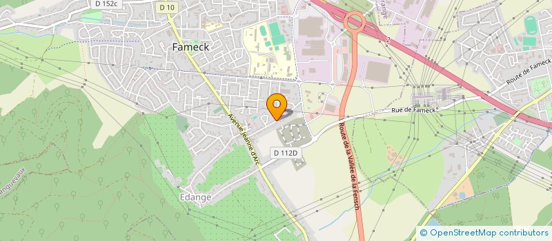 localisation de l'entreprise MONSIEUR THIERRY MAUDRU  FAMECK