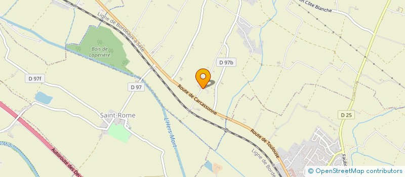 localisation de l'entreprise MONSIEUR THIERRY MAUREL à MONTGAILLARD-LAURAGAIS