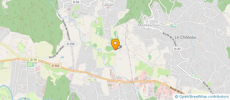 localisation de l'entreprise MONSIEUR THIERRY MAXIMIN  CALLIAN