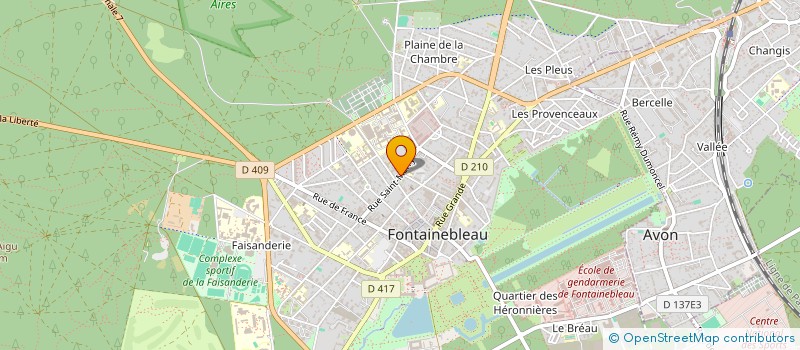 localisation de l'entreprise MONSIEUR THIERRY MAY à FONTAINEBLEAU