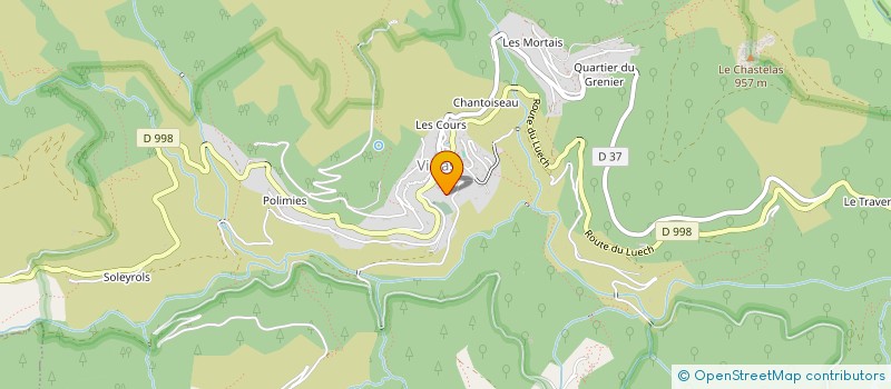 localisation de l'entreprise MONSIEUR THIERRY MAZOYER  PONT DE MONTVERT SUD MONT LOZERE