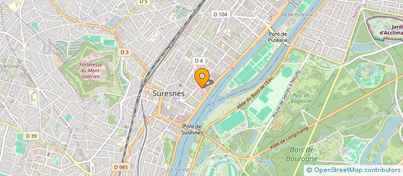 localisation de l'entreprise MONSIEUR THIERRY MELOT  SURESNES