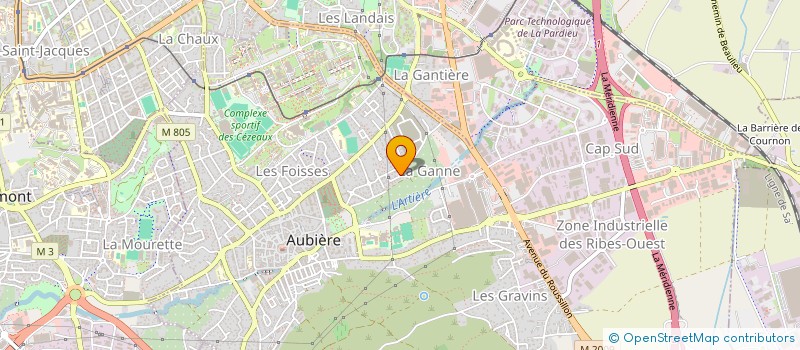 localisation de l'entreprise MONSIEUR THIERRY MENEYROL  PERIGNAT-LES-SARLIEVE